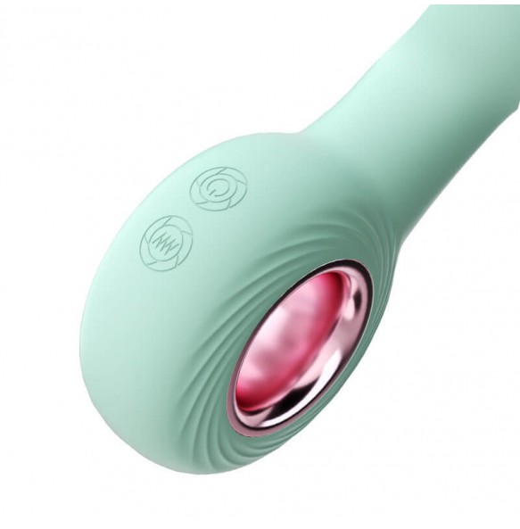 MizzZee - Peach Heart Anal Massager (Chargeable - Green)